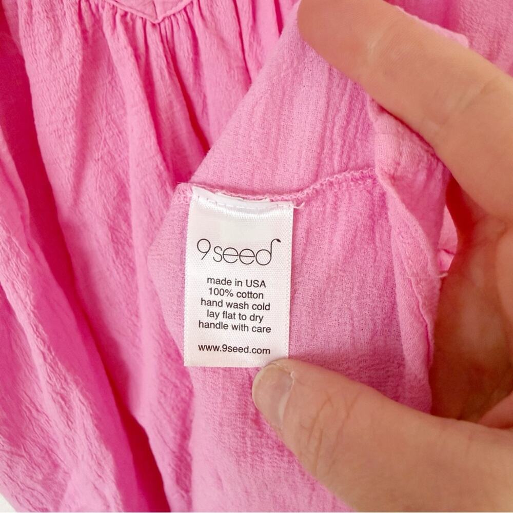 9Seed Resort Temescal Top Sz S - Picture 5 of 6